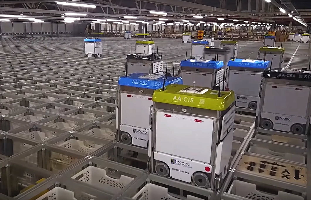 Ocado Automatic Warehouse